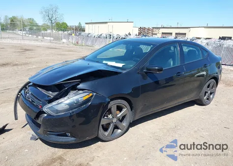 2015 Dodge Dart Gt из США, поврежденный, VIN 1C3CDFEB3FD307389